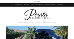 Desktop Screenshot of perataluxurycarservices.com